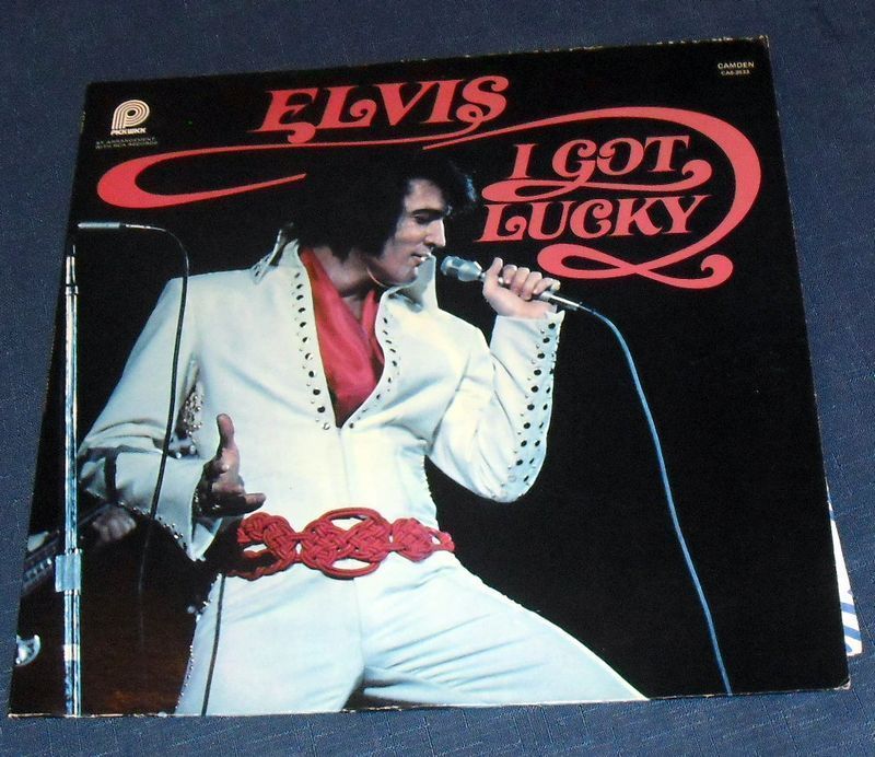 ELVIS PRESLEY CAS 2533 *I GOT LUCKY* RECORD ALBUM  