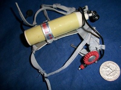 SCALE MARK 2 SURVIVAIR AIR TANK UNIT BACKPACK FOR A 12 FIGURE 