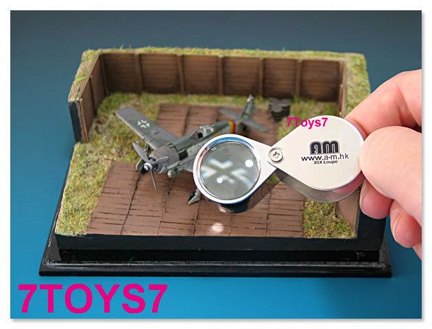 Aviation Model30X Loupe for 1/144 Models/Jewelry New  