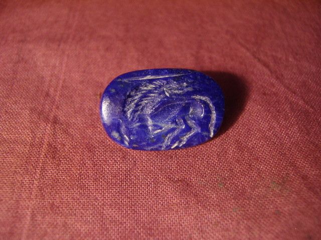 BACTRIAN LAPIS SEAL CA 300 BC REPLICA  