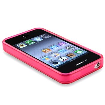 for iPhone 4 4S 4GS S 4G 16/32/64GB G PINK CASE+CABLE+PRIVACY FILM+AC 