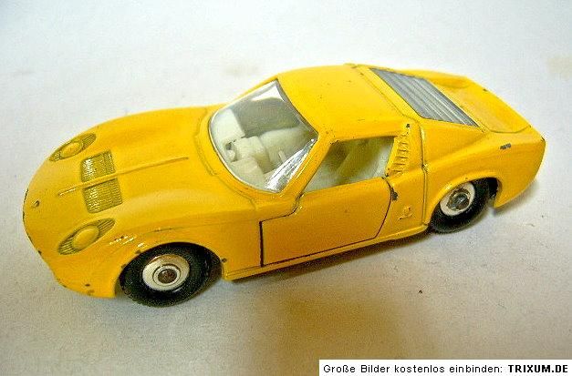 Matchbox RW No.33C Lamborghini Miura white interior  