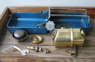 RARE Old Swedish RADIUS no 43B Stove Brass tank Sweden  