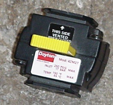 Dayton Speedaire # 4ZM27 3/8 Lockout Valve NEW  