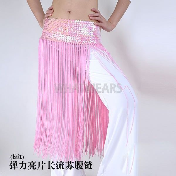 Belly Dance Fringe Tassel Belt Tribal Dress Costume S51  