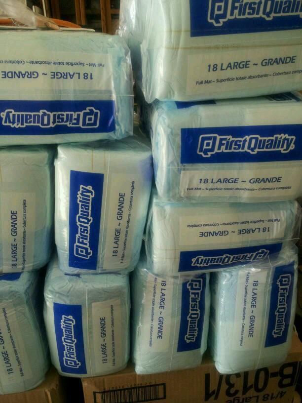 Adult Diapers QFIRST QUALITY BRIEFS 18 LARGE  