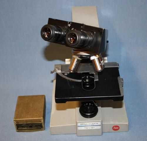 Leitz Wetzlar SM LUX Microscope w/3Objectives SHIPSFREE  