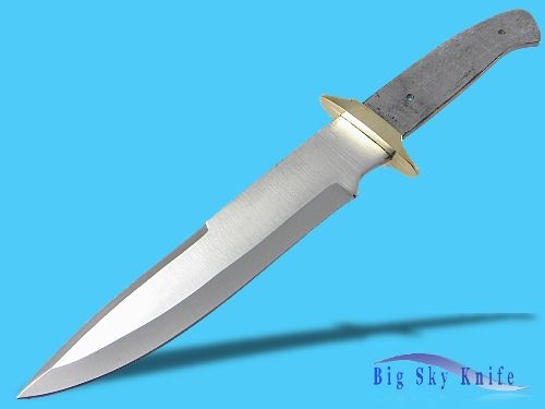 Knife Making 8 1/4 Large Bowie Blade Blank DIY NEW  