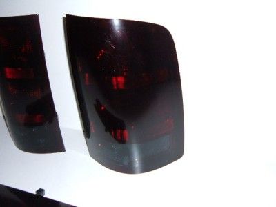   GMC SIERRA R&L SMOKED / TINTED TAIL LIGHTS & 3RD BRAKE LIGHT USED OEM