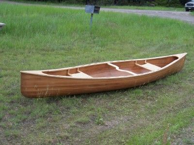 PLANS HOW TO BUILD a Cedar Strip Canoe 18 Foot  