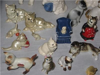 112 Vintage Cat Figurines Goebel Japan Ceramic Arts Metal Ardalt 