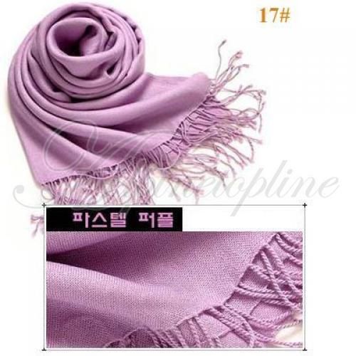 Women Elegant Wool Pashmina Cashmere Scarf Shawl Wrap  