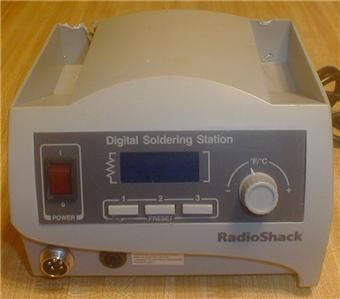 Radio Shack Digital Soldering Station Cat No. 64 053, Digital LCD 