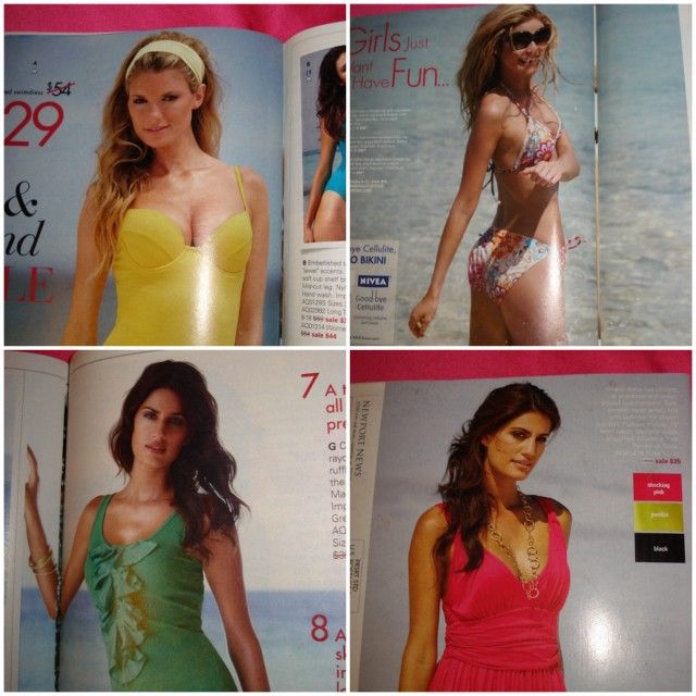 NEWPORT NEWS fashion catalog Marisa MILLER Yamila DIAZ Nicole TRUNFIO 