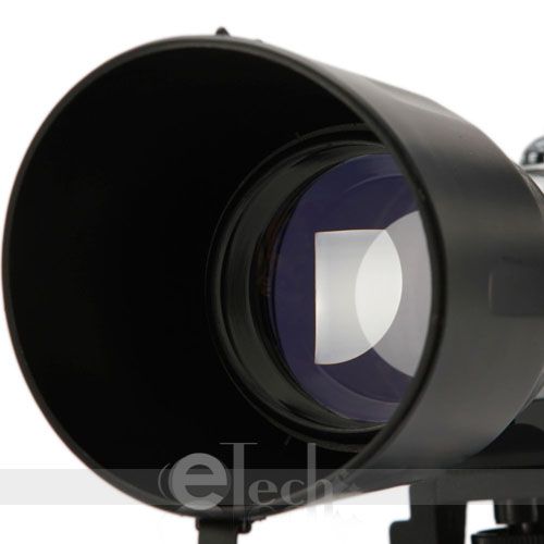 Professional 350/60mm Monocular Astronomical Telescope White And Black 