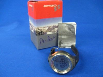 Origo Watch Hunting guide Pro Altimeter Watch NEW BLACK BAND  