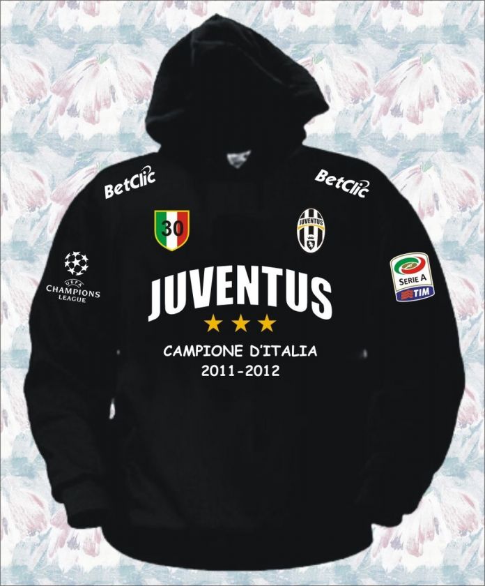 FELPA JUVENTUS CAMPIONE DITALIA t shirt polo calcio maglietta juve 