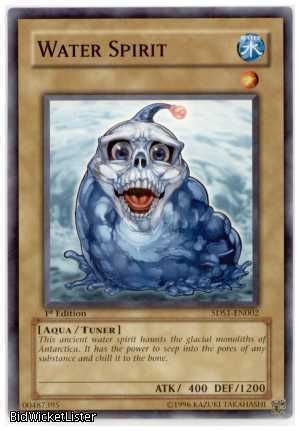 3x 5DS1 EN002 Water Spirit (C) Yugioh Card (Mint)  