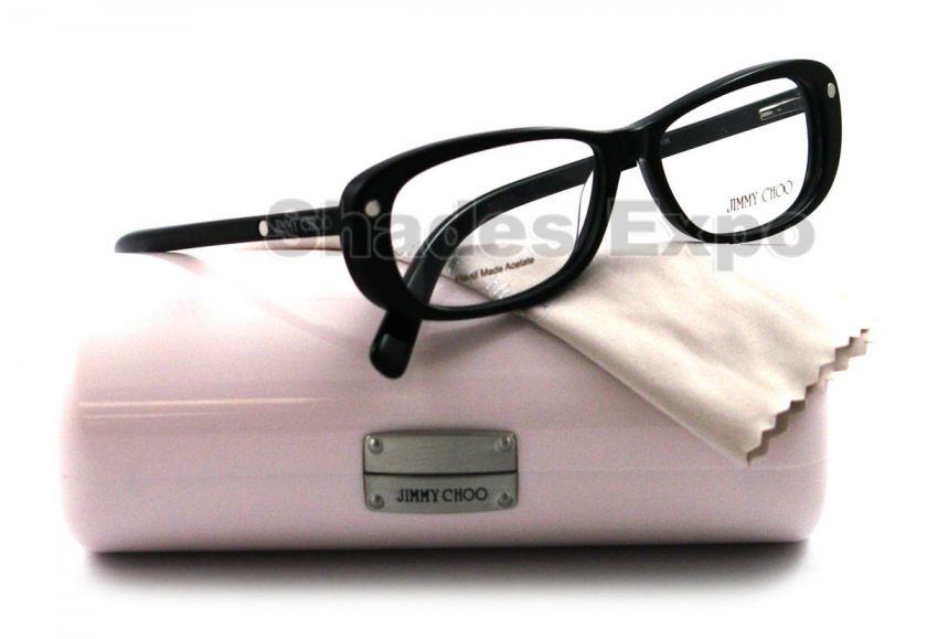 NEW Jimmy Choo Eyeglasses JC 34 BLACK 807 JC34 AUTH  