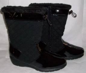 WOMENS BOOTS 6 m Weathermates Khombu DUSTY BLACK  