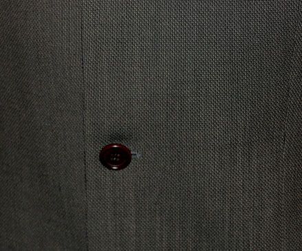 695 Hugo Boss Dark Olive Nailhead 3 Button Suit 38 R  