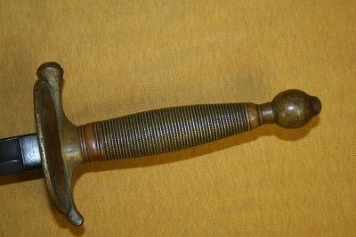   AMES MFG CO. 1861 NCO SWORD U.S. J.H. STAMPED CHICOPEE MASS.  