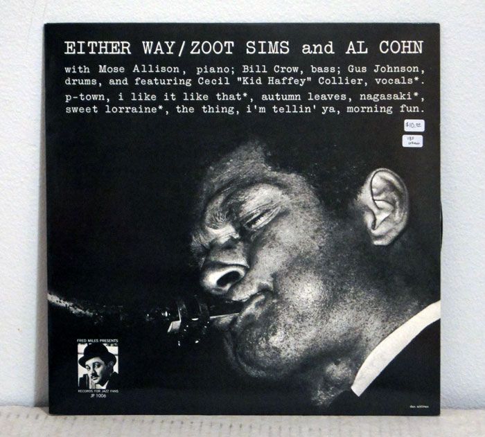 Zoot Sims & Al Cohn Either Way 1960 jazz  