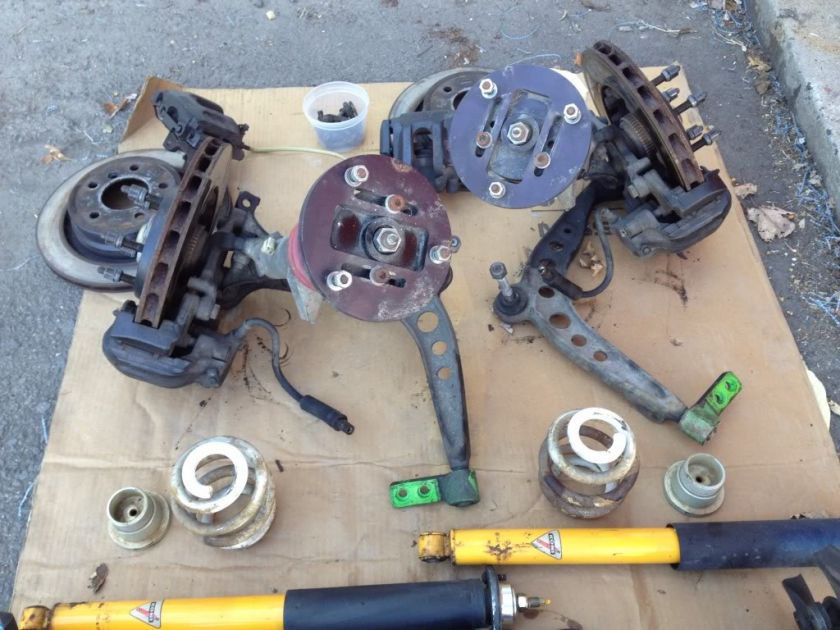 BMW E30 318 325 Complete 5 Lug swap, Coil Over suspension, Big brakes 