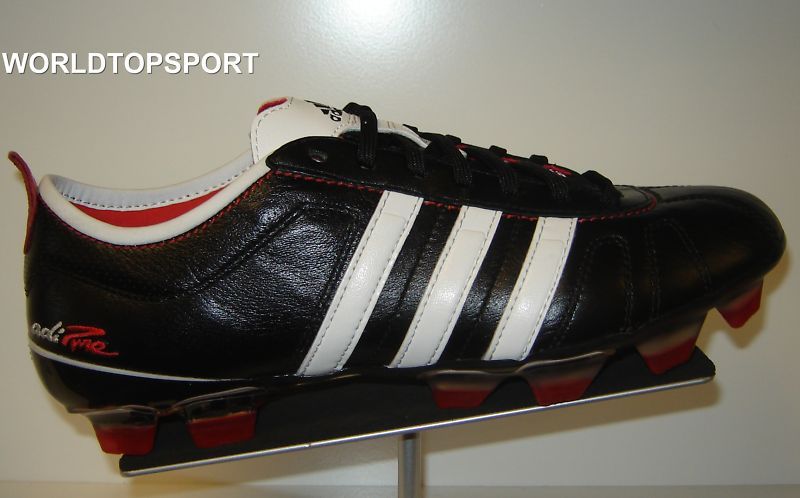 NEW ADIDAS adiPURE IV TRX FG BLACK/WHITE SIZE 8  