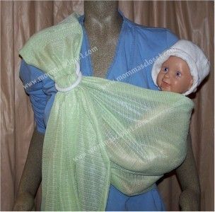 Custom Made Solarveil Ring Sling Baby Carrier FREE SHIP  