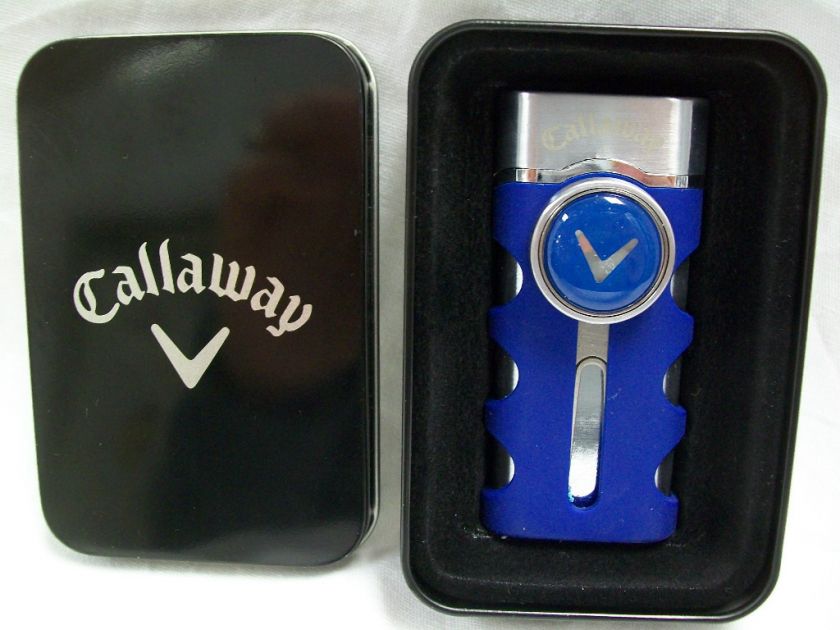 Callaway Premium Golf Lighter w/ divot repair tool & ball marker 