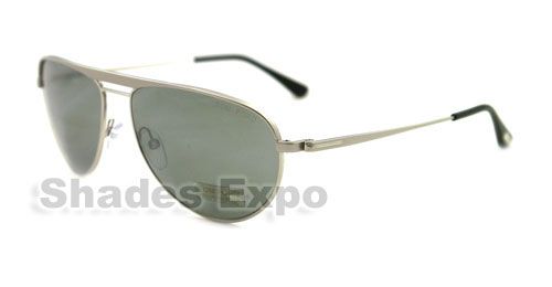   TOM FORD SUNGLASSES TF 207 SILVER WILLIAM 17C AUTH 664689491162  