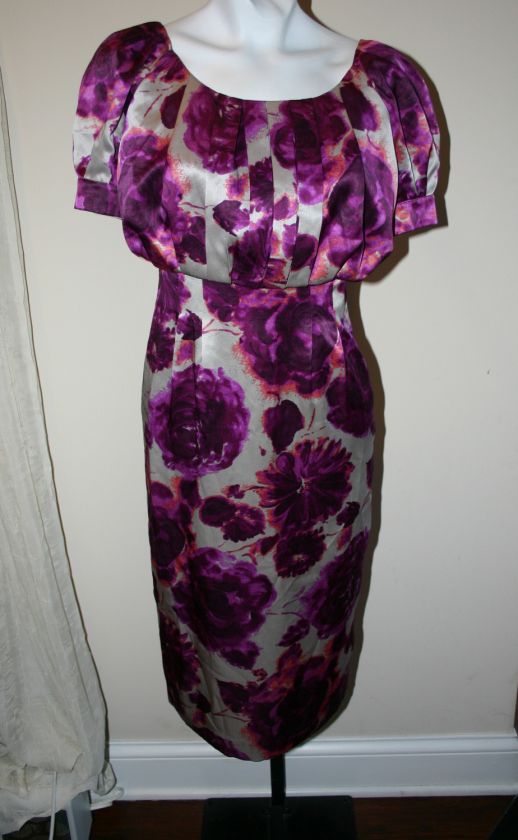 Victorias Secret floral silk dress 10  