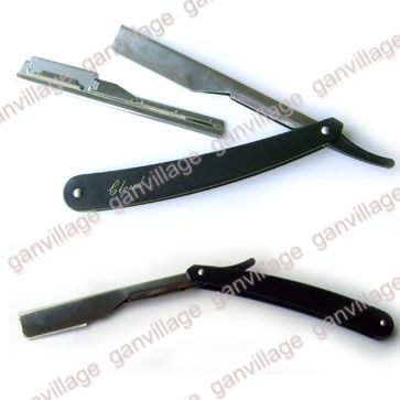   Straight Razor Shaving Hair Sharper Shave Knife + 11 Blades  