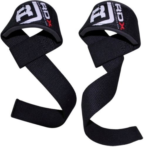 RDX Padded Weight Lifting Training Gym Straps Hand bar  