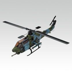 Thunder Tiger AH 1W SUPER COBRA (Field Green) [3870 G]  