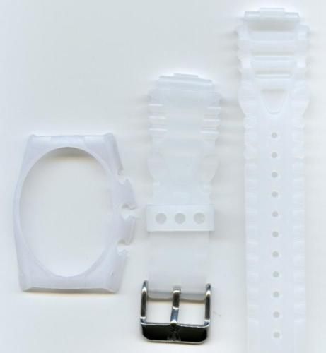 TechnoMarine 9849 Raf 20 mm White Gel Strap with buc  