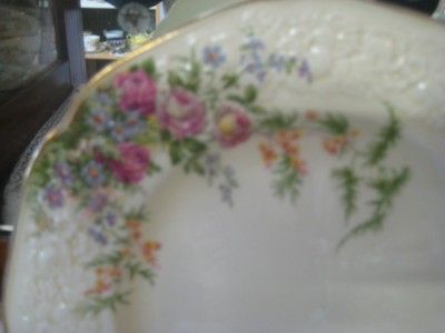 Crown Ducal Florentine 10 Plate Rosalie dinner plate  