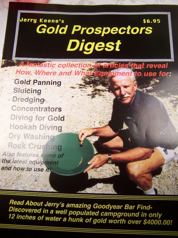 Jerry Keenes Gold Prospectors Digest  