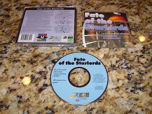 FATE OF THE STARLORDS STAR LORDS PC XP GAME NEAR MINT  