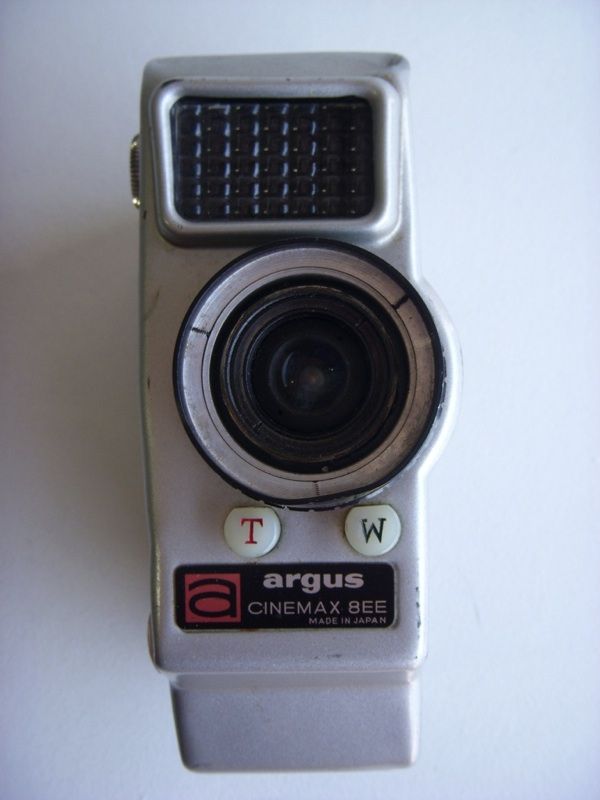 Argus Cinemax 8EE Movie Camera Spring Drive 8mm Vintage  