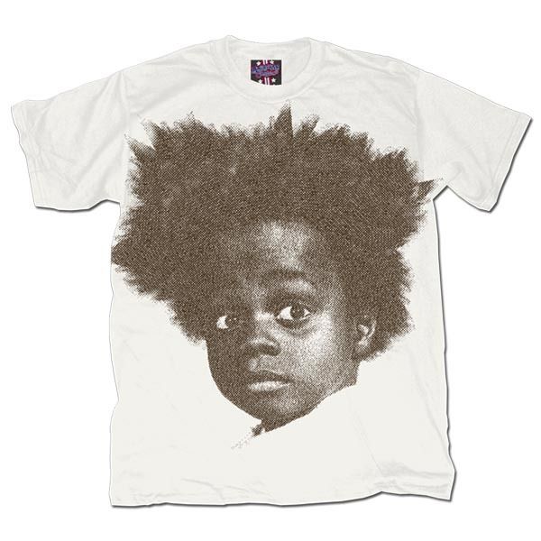 The Little Rascals TV Show Buckwheat Face Adult Shirt  