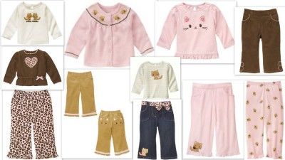 Gymboree Kitty Glamour Cat Tops Leopard Velour Pants Jeans Sweaters 