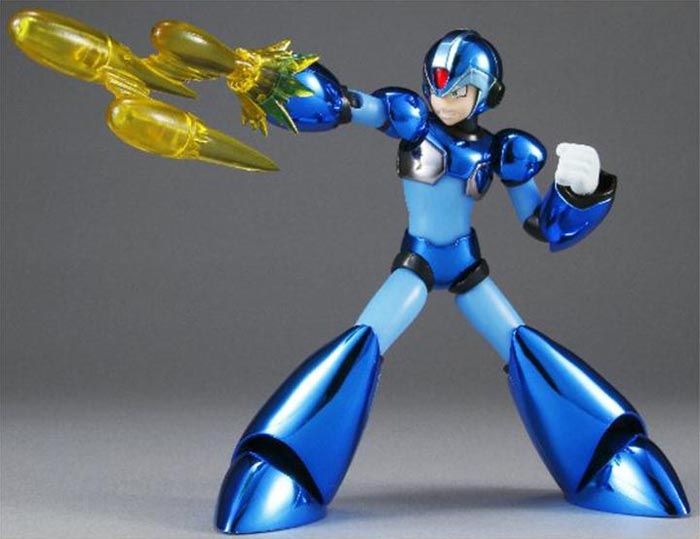 SDCC 2011 Exclusive Megaman X Metallic Version Figure *New*  