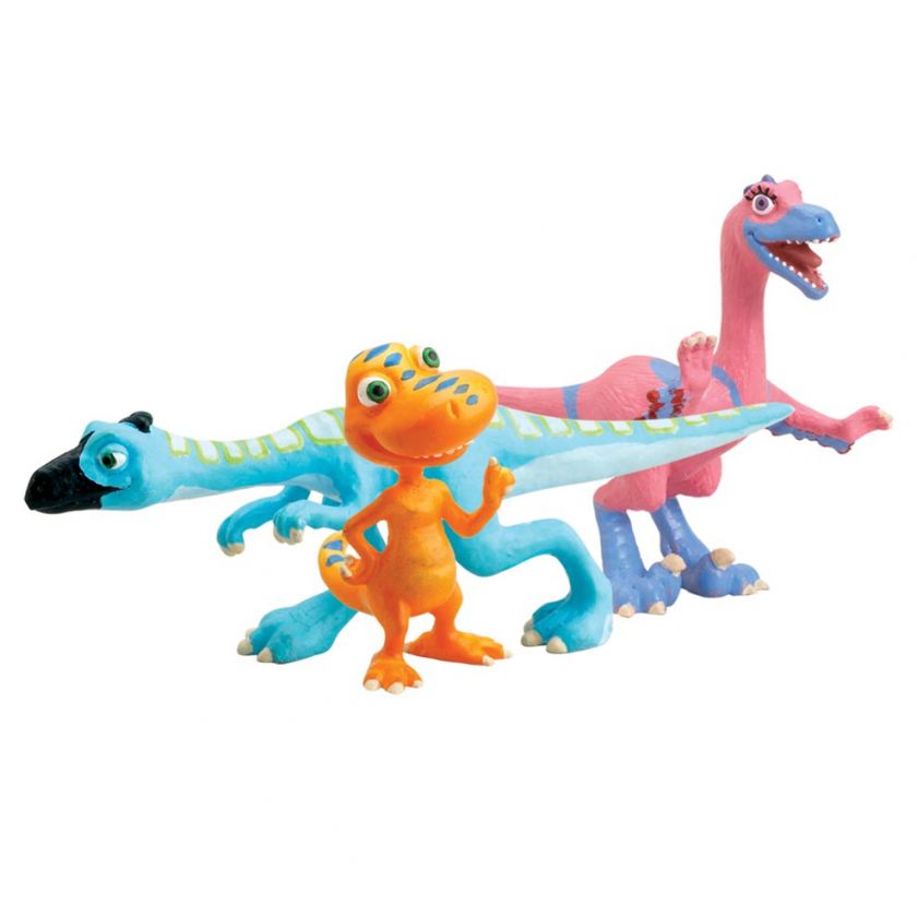 Dinosaur Train Collectible 3 Pack Oren Buddy Val *New*  