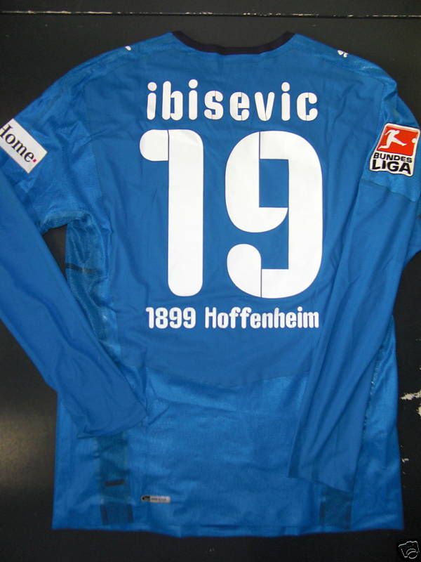 HOFFENHEIM 08 09 PLAYER MATCHWORN TRIKOT SHIRT IBISEVIC  