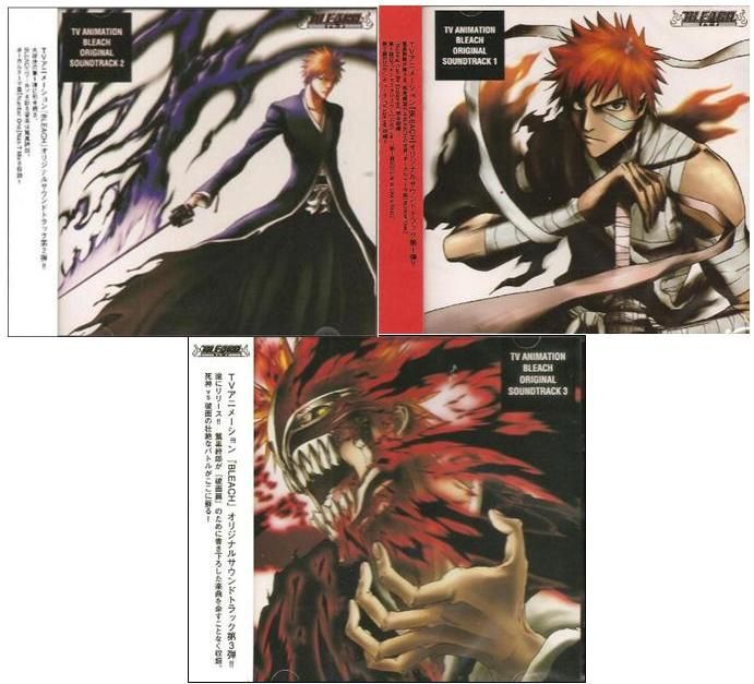 TV Animation Bleach Original Soundtrack I II III 3CD  