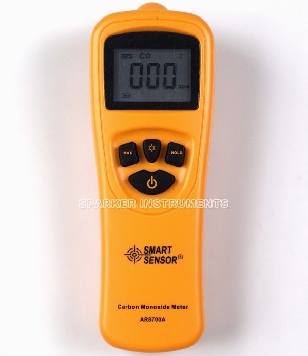   Digital Carbon Monoxide Meter CO Monitor Gas Tester Detector 0 1000PPM