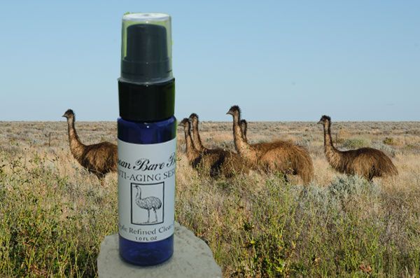 ANTI AGING SERUM 100% Triple Refined Clear Emu Oil 1 oz  