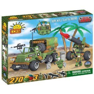 Cobi Small Army Rocket Launcher 250 Piece Set New MISB  